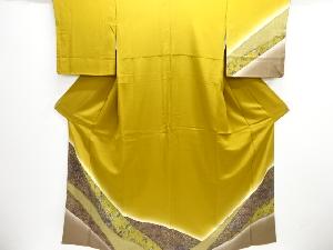 泰三作　唐花模様訪問着